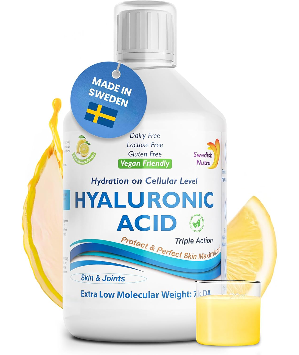 Swedish Nutra - Hyaluronic Acid Liquid Supplement
